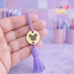 MICHEY - PINGENTE TASSEL - REDONDO