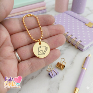 NOTAS CUTE - PINGENTE 1 FURO