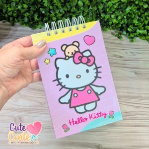 BLOCO DE ANOTAÇÕES - HELLO KITTY