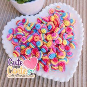 PASSADOR PARA TASSEL BOLINHA COLORIDA - KIT COM 20 UNIDADES SORTIDAS